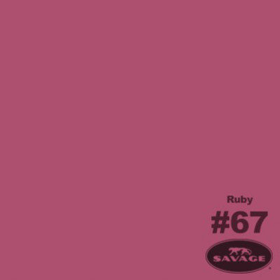 Savage Achtergrond Rol Ruby (nr 67) 1.35m x 11m