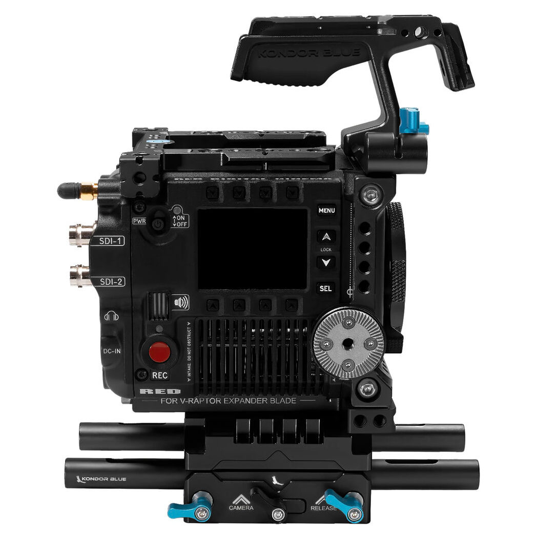 Kondor Blue RED V-RAPTOR Base Rig Zwart | Cameranu
