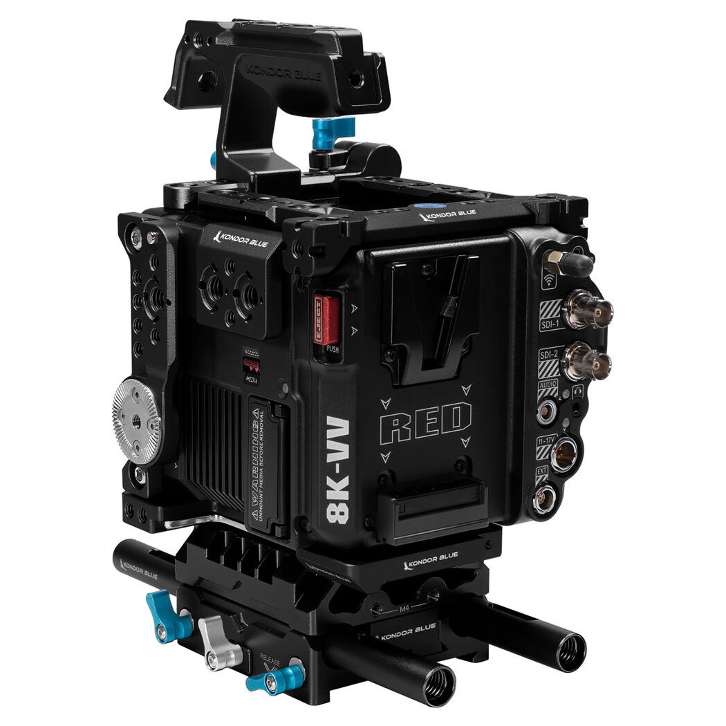 Kondor Blue RED V-RAPTOR Base Rig Zwart | Cameranu