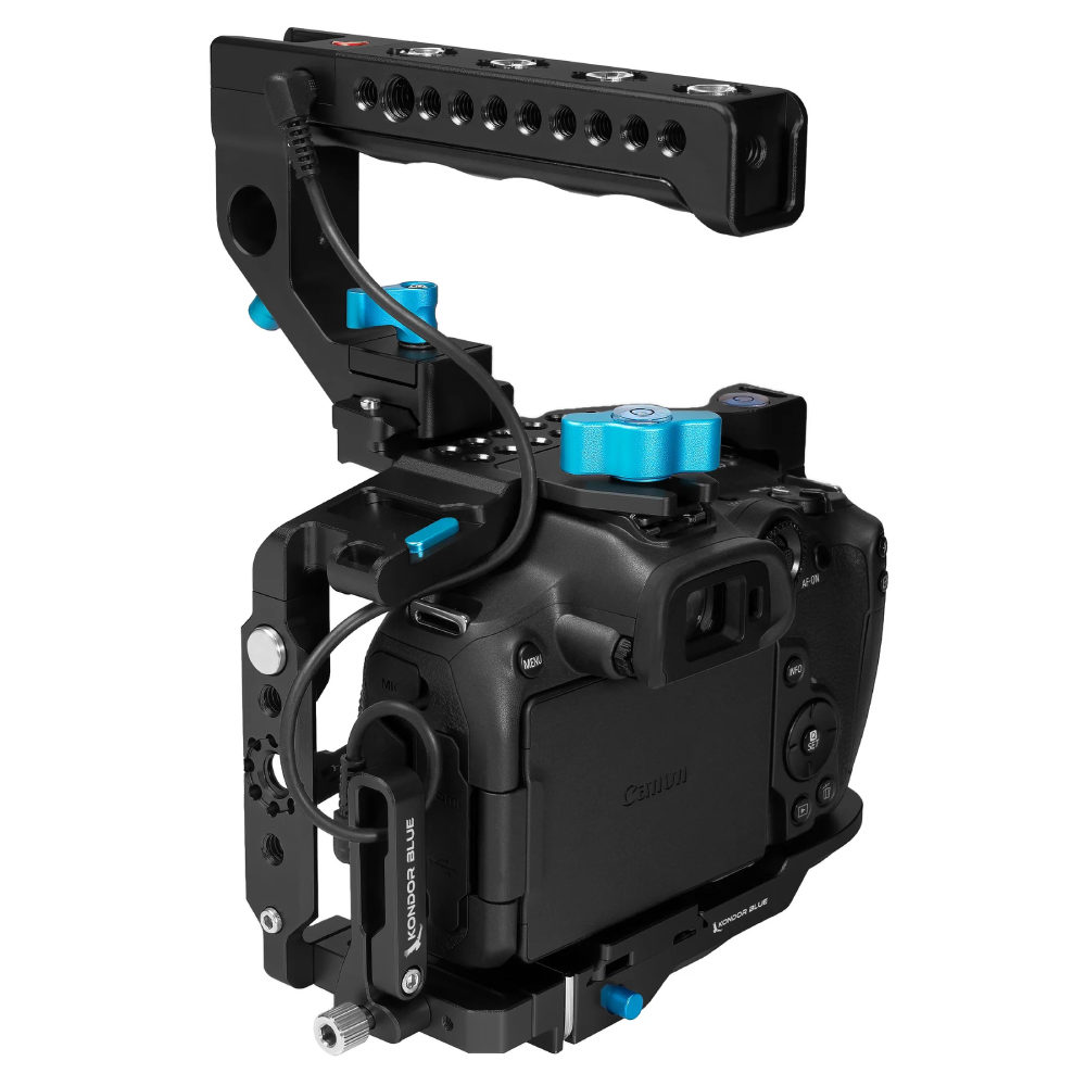 Kondor Blue Canon R7 Cage + Top Handle Zwart | Cameranu