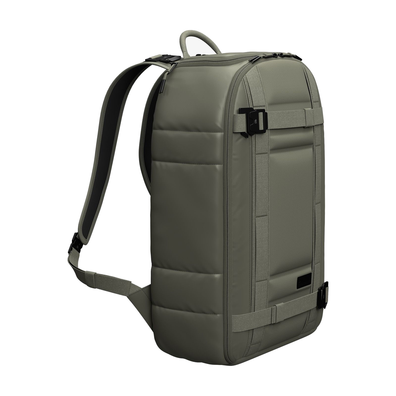 Db Journey Ramverk Pro Check-In Luggage - Medium in Black/Silver Db Journey